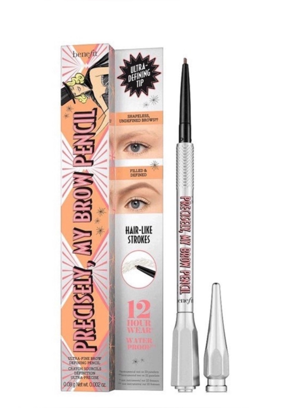 Benefit Precisely My Brow Pencil 6 Cool Soft Black